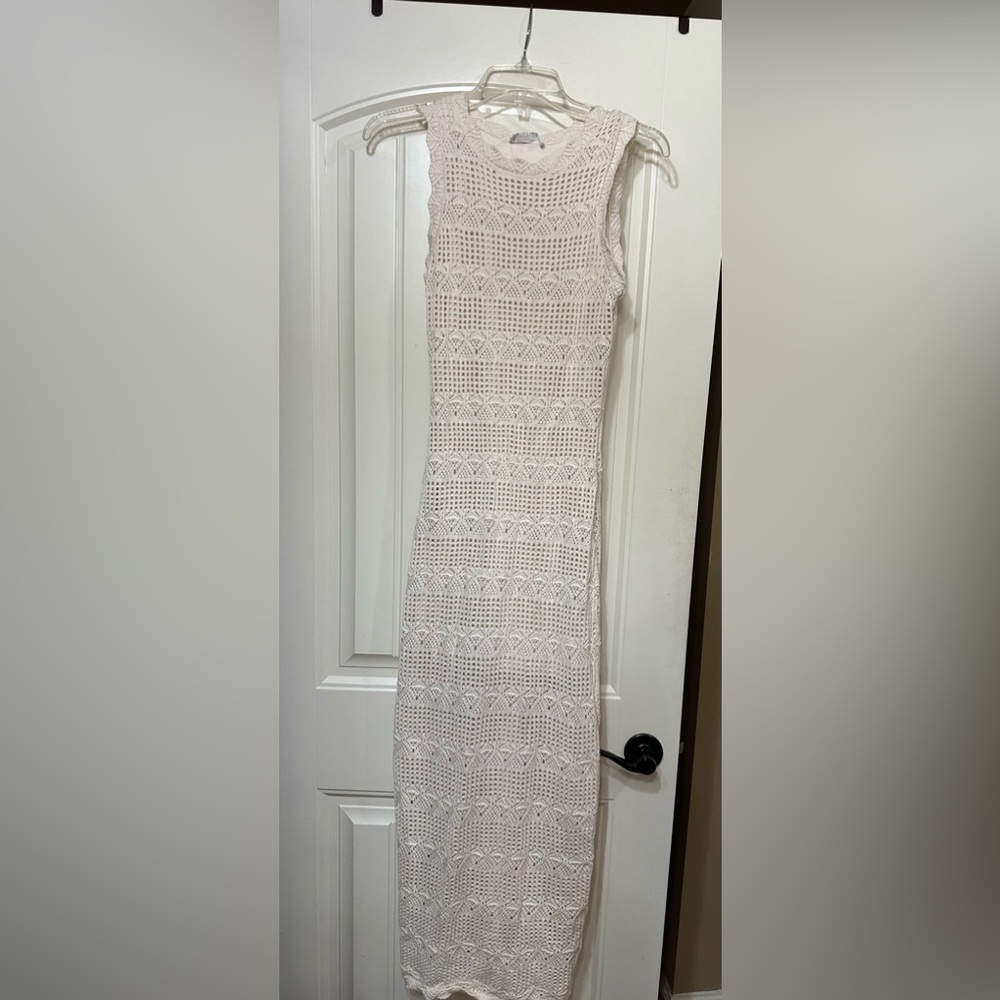 Cute beachy dress. Light tan color. Worn once